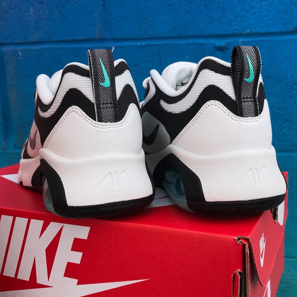 New Nike Air Max 200 Black and White and Teal - Picture 5 of 7